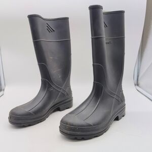 Northener Men's Black Rubber Boots Sz 4